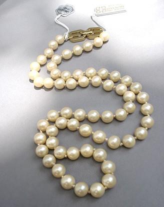 Givenchy pearl, rhinestone silver signed necklace & bracelet Beautiful |  eBay